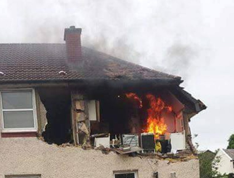Gas Explosion in West Dunbartonshire
