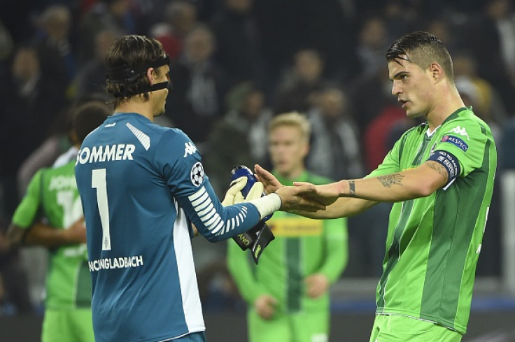 Yann Sommer and Granit Xhaka