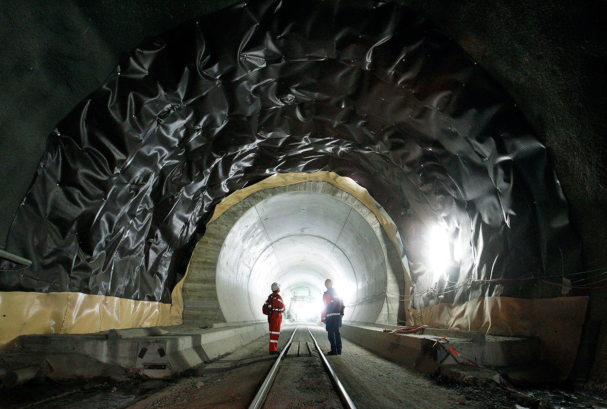 Gotthard Base Tunnel World's longest and deepest railway line takes