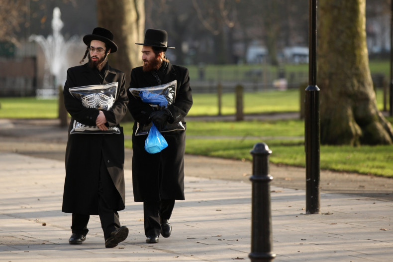 Jewish men in north London
