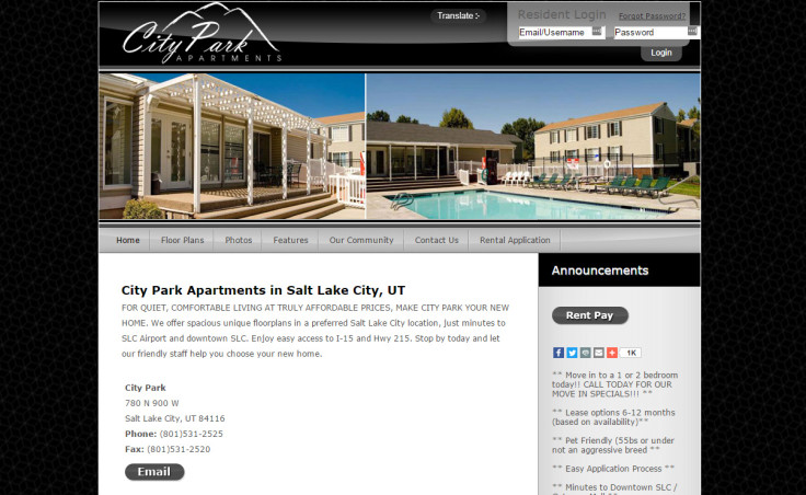 City Park Apartments official website