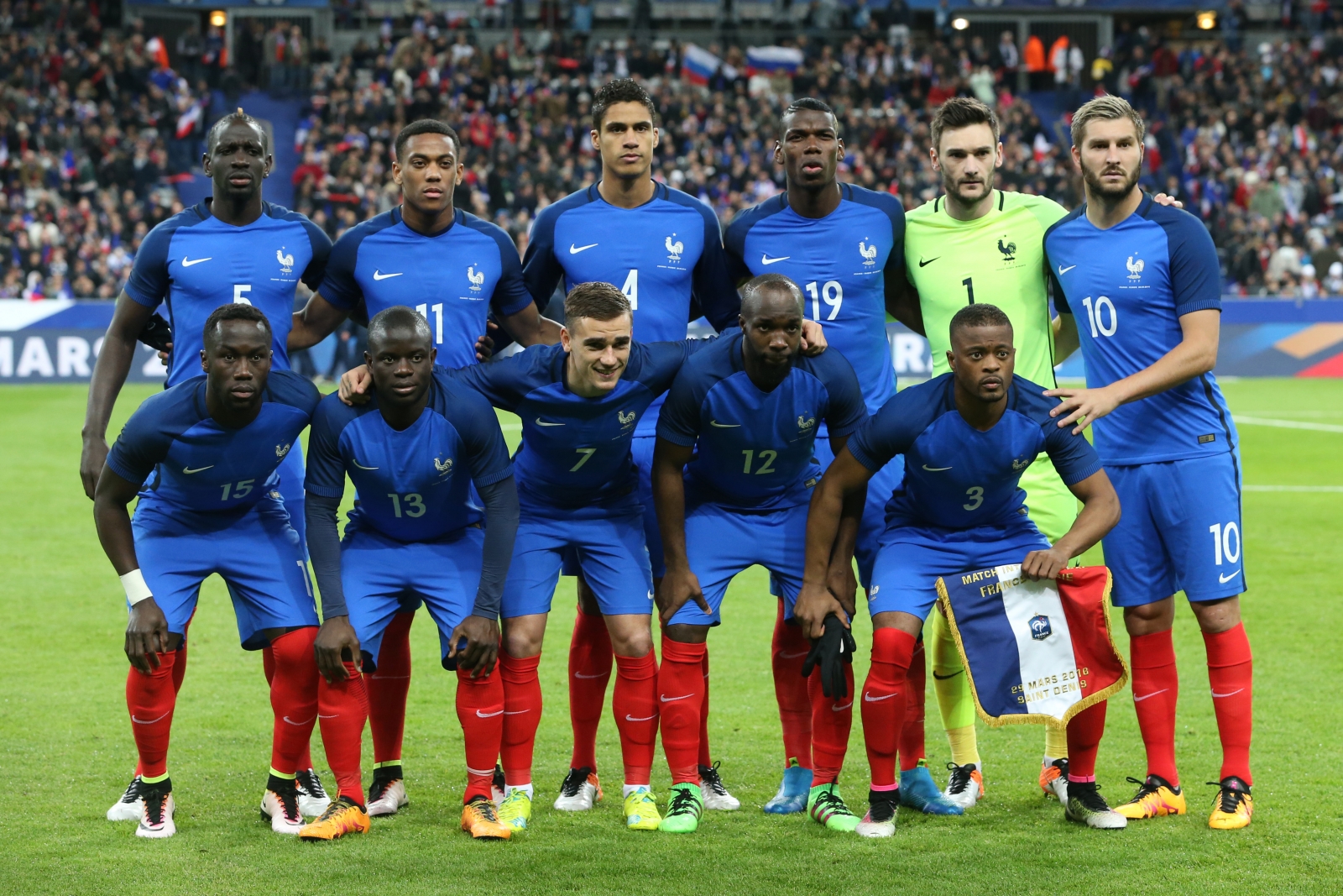 Joueurs de équipe de france de football