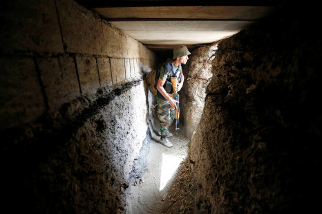 ISIS tunnels