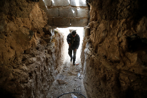 ISIS tunnels