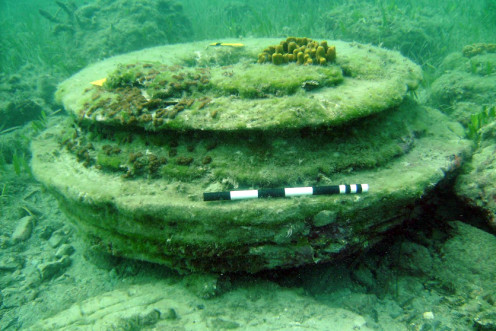 ancient underwater city greece
