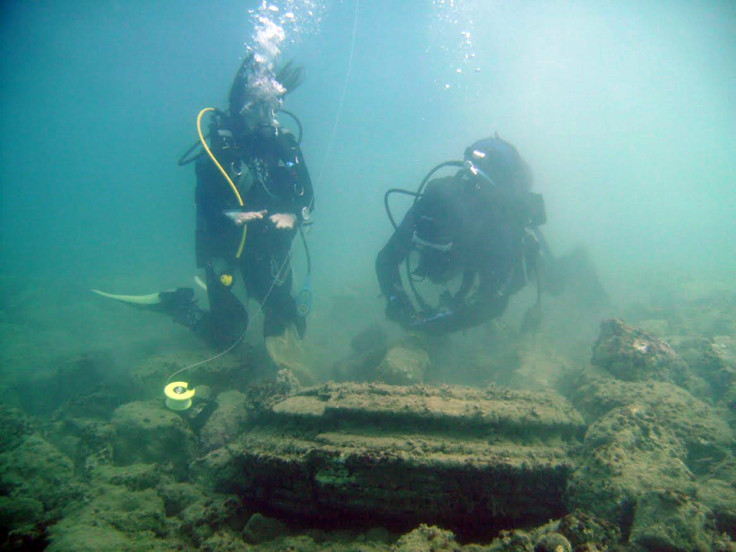 ancient city underwater greece