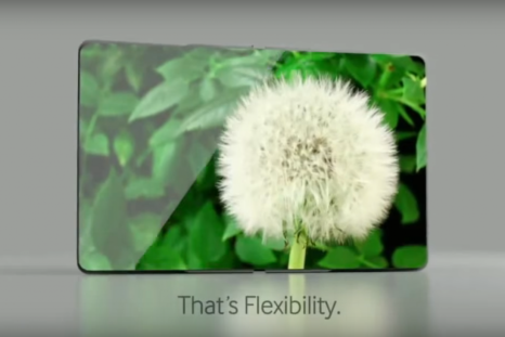 Samung Galaxy X flexible phone concept