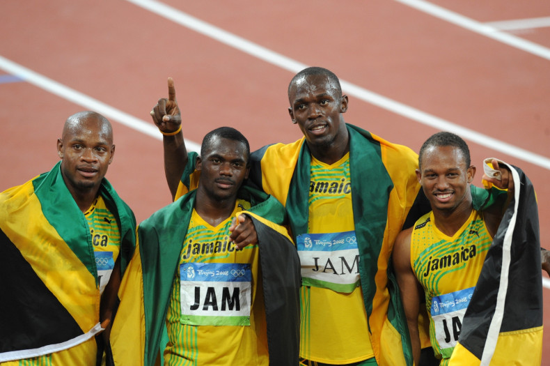 The Jamaican team in 2008