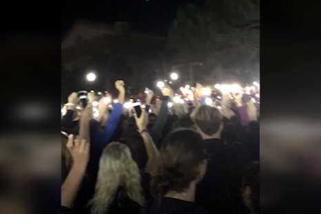 UCLA students hold vigil for slain professor