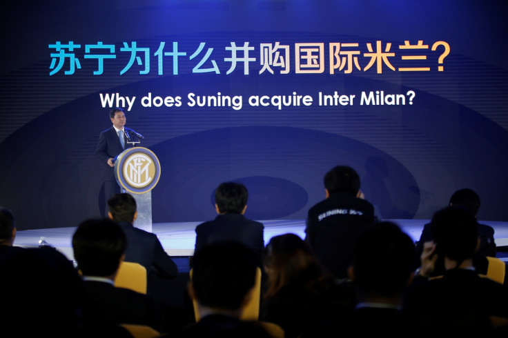 Inter Milan football club’s majority stake to be acquired by Chinese appliance retailer Suning Inter Milan football club’s majority stake to be acquired by Chinese appliance retailer Suning