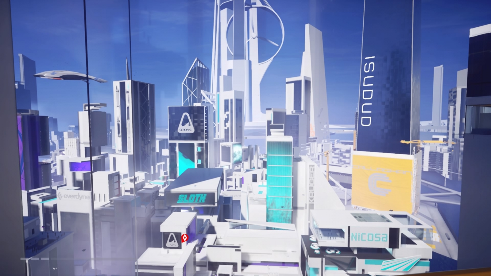 Город зеркал. Город из миррорс Эдж. Зеркальный город Mirrors Edge. Город зеркал мирорс Эдж. Mirrors Edge Catalyst город.