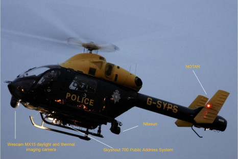 South Yorkshire's 'SY99' helicopter 