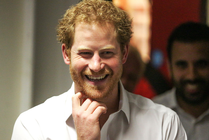 Prince Harry boxing