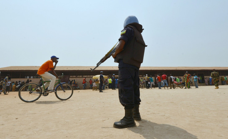 Peacekeepers in Central African Republic