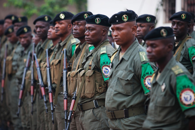 Congolese peacekeepers