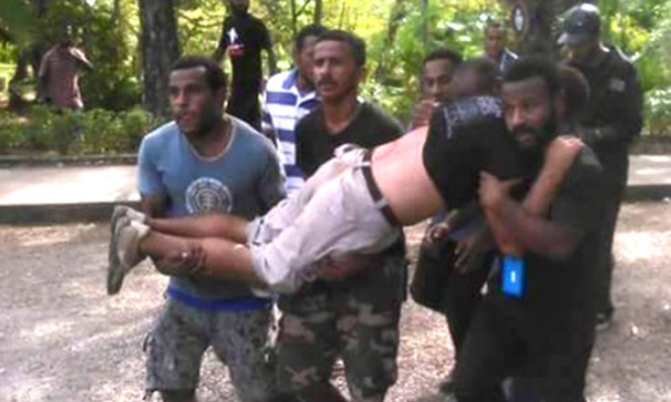 Police shooting Papua New Guinea