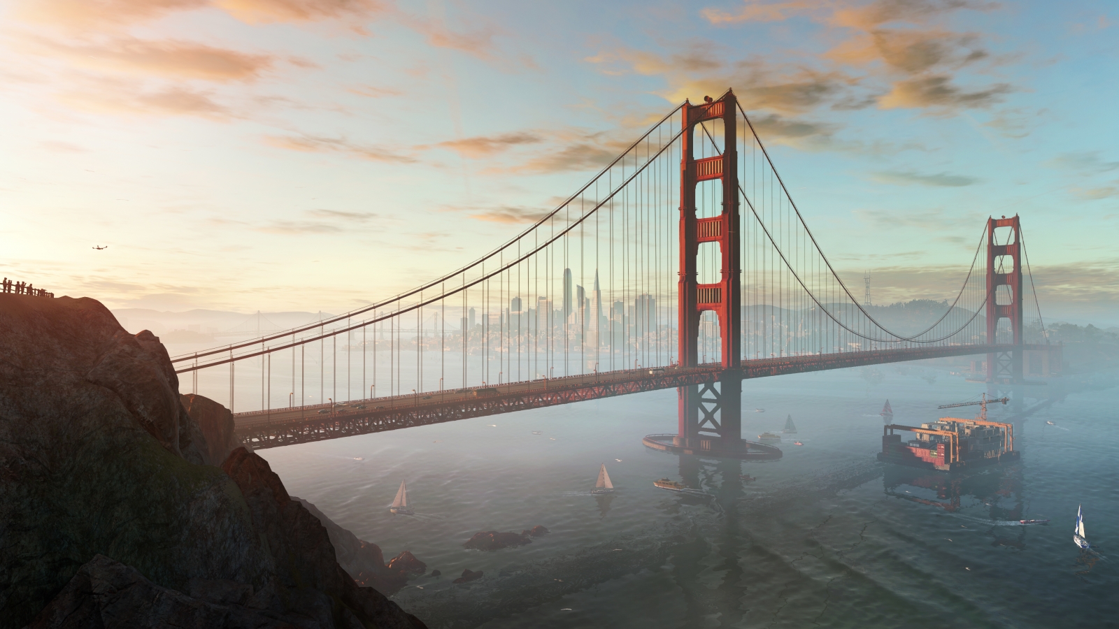 Watch Dogs 2  Golden Gate Bridge
