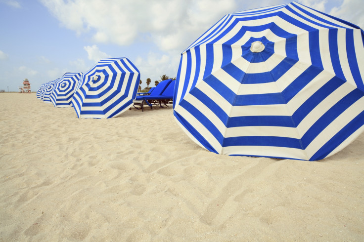 Beach umbrellas