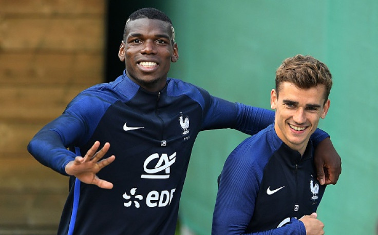 Paul Pogba and Antoine Griezmann