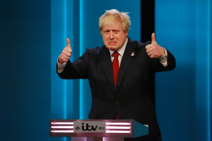 Boris Johnson at ITV EU debate
