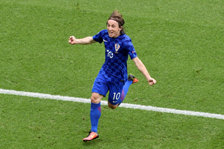 Modric goal Croatia vs Turkey