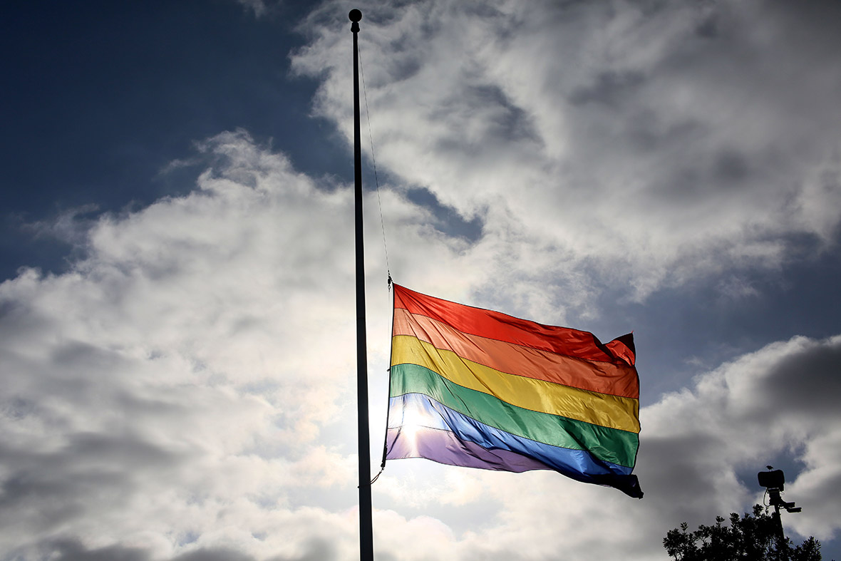 Orlando gay club shooting mourners