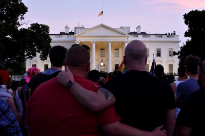 Orlando shooting gay vigils