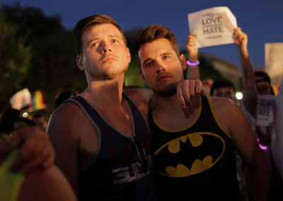 Orlando shooting gay vigils