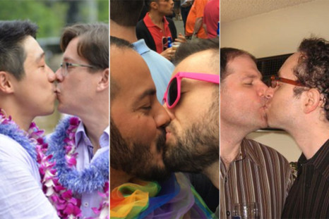 #TwoMenKissing