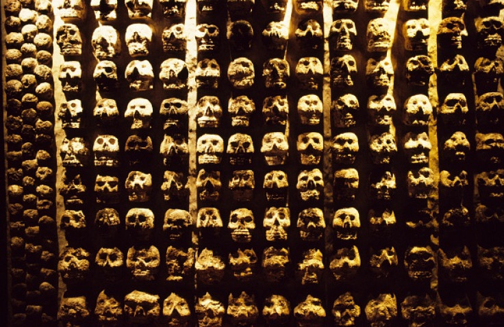 Aztec skull masks