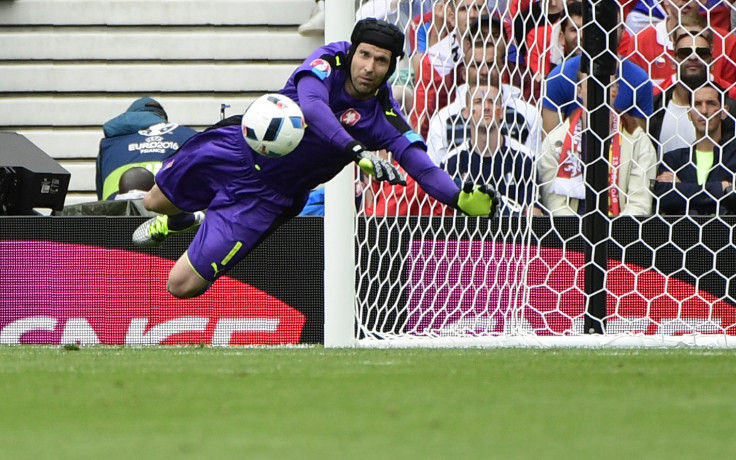 Petr Cech has been kept busy