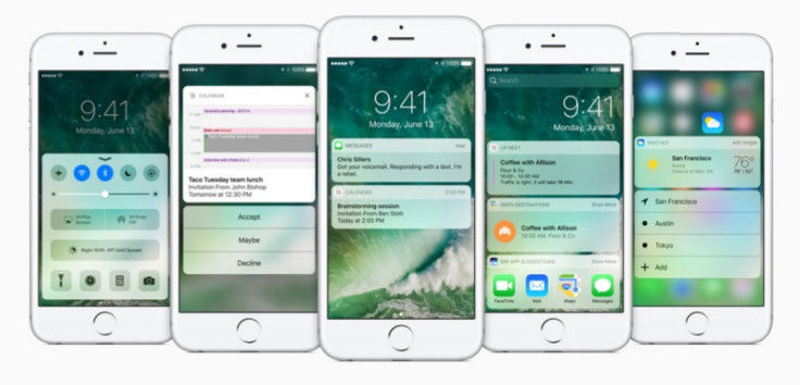 iOS 10 Lockscreen design iOS 10 Lockscreen design