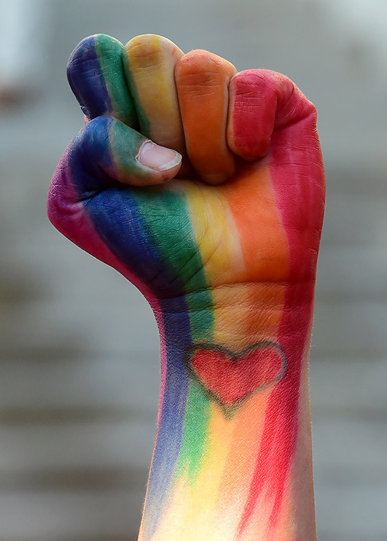 Orlando shooting gay rainbow flag