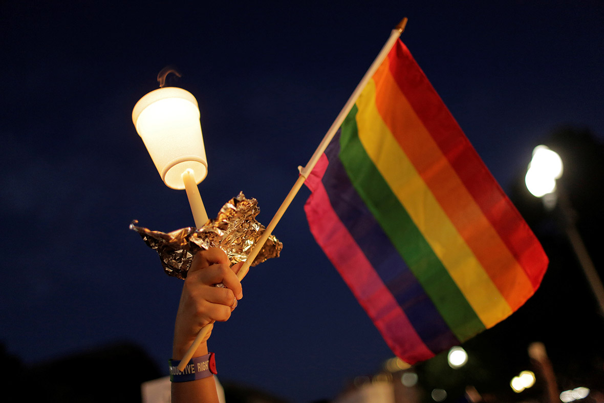 Orlando shooting gay rainbow flag
