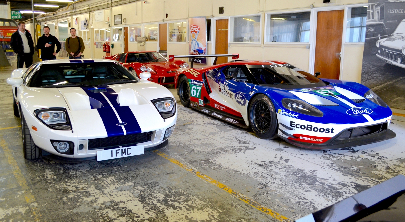 Le Mans 2016 Ford Gt Photoshoot New Racer Meets Its Gt And