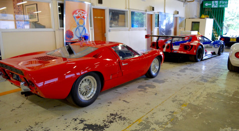 Ford GT40 and GT Race Car