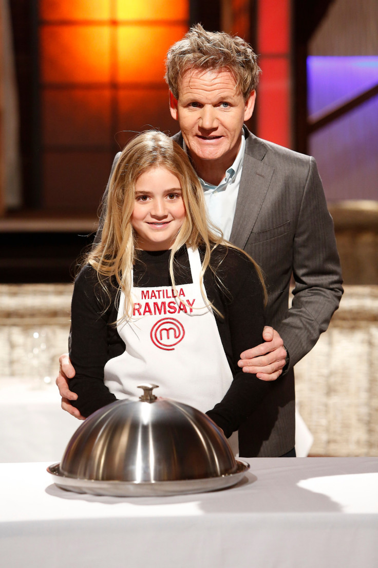 Gordon Ramsays with daughter Matilda Ramsay 