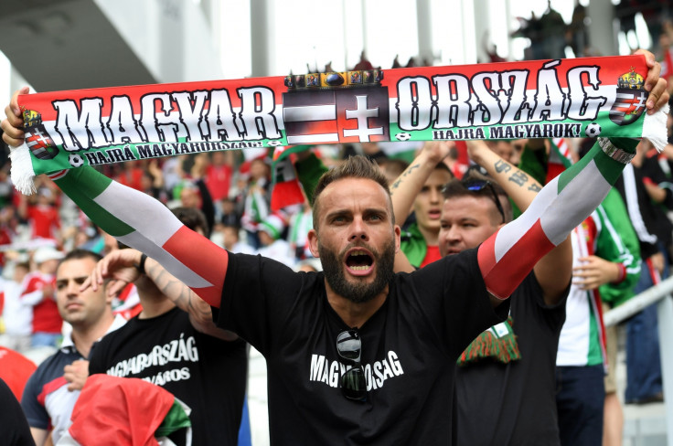 Fans before kick-off