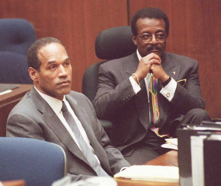 Johnnie Cochran and OJ Simpson