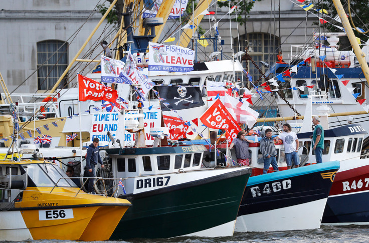 Vote Leave flotilla Thames