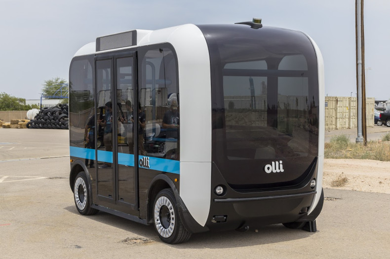 Olli self-driving mini bus