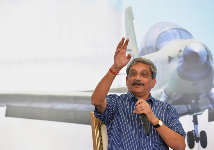 Defence Minister Manohar Parrikar 