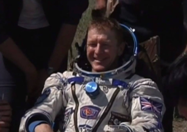 Tim Peake home