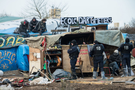 Calais jungle camp