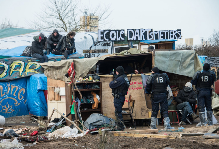 Calais jungle camp