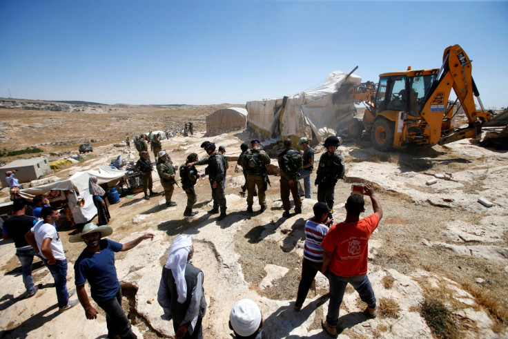 West Bank Palestine Israel demolition 2016