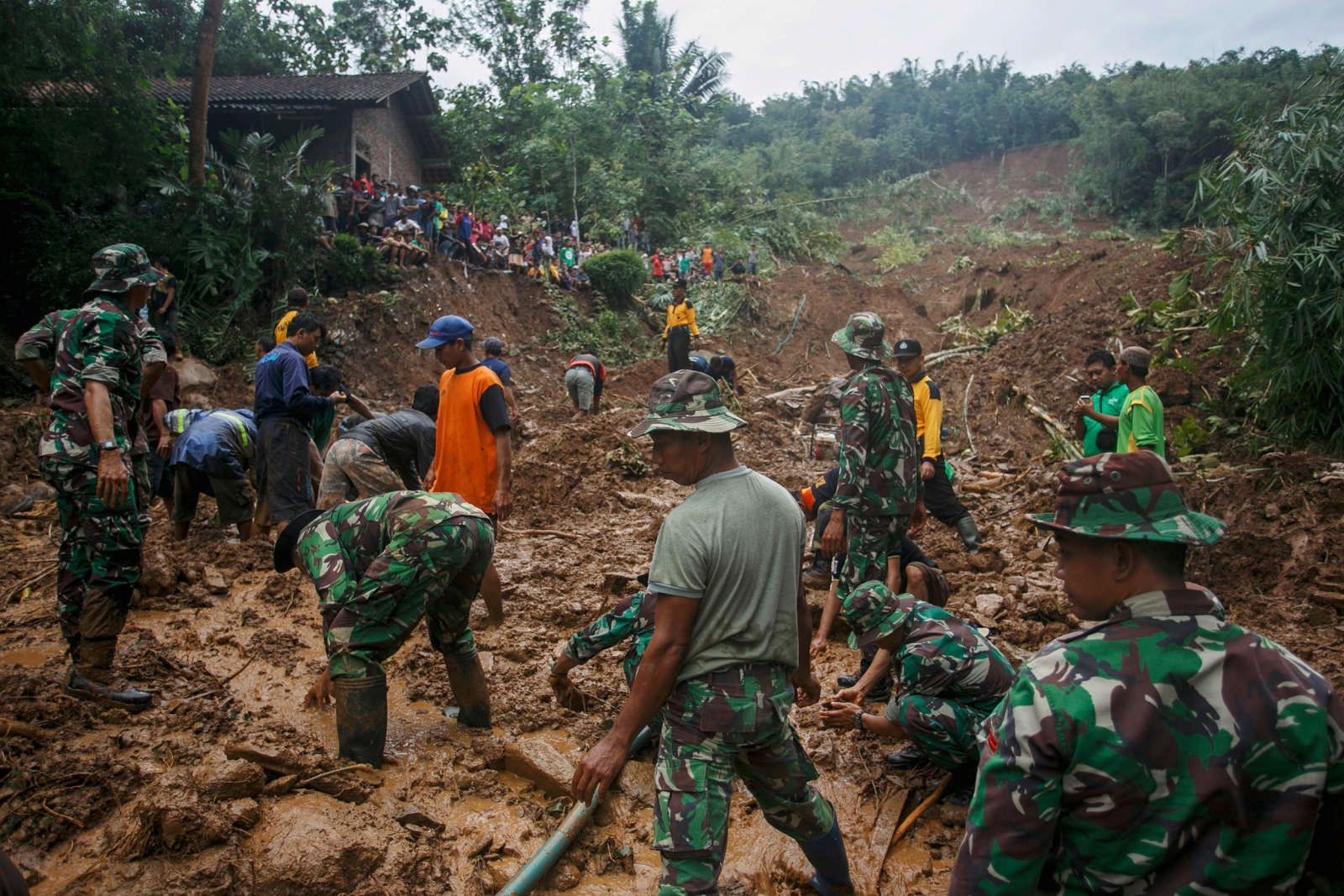 Indonesian landslides