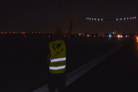 Solar Impulse takes off from New York