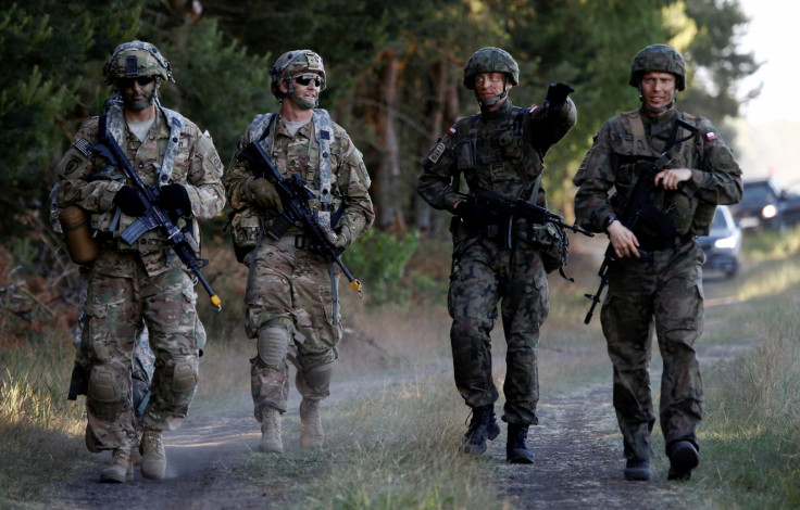 Nato troops in Poland