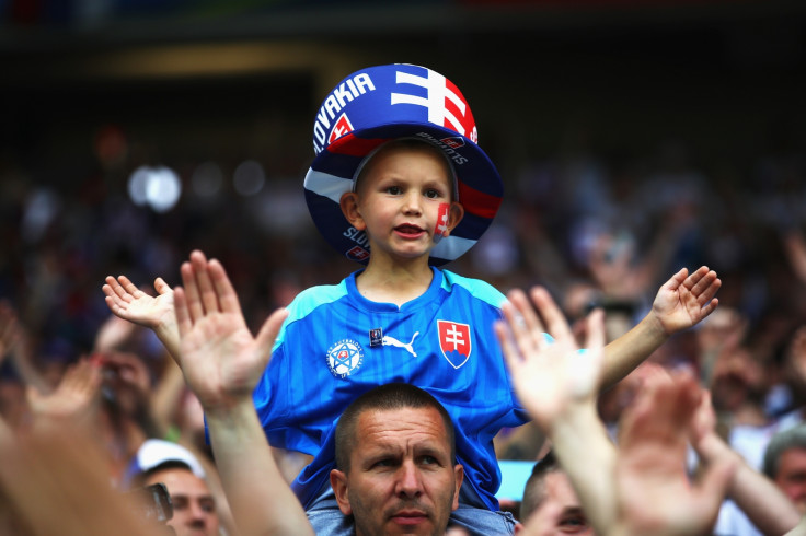 A young fan in the crowd